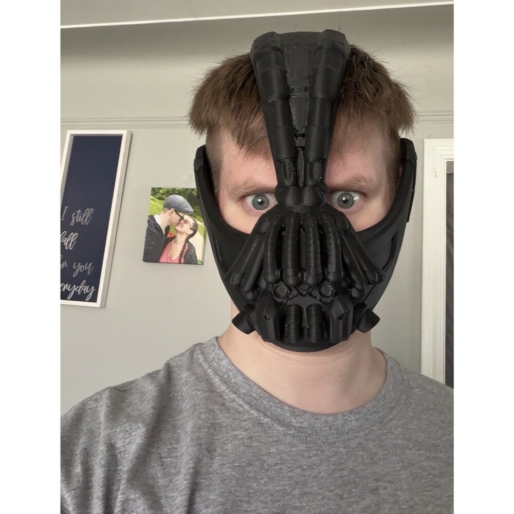 Bane Wearable Mask / Headphones Stand The Dark Knight Batman Cosplay Costume